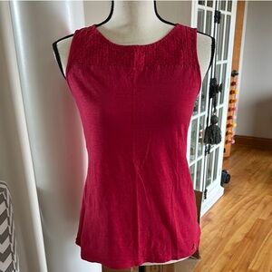 Tommy Hilfiger Red Sleeveless Tank Top XS